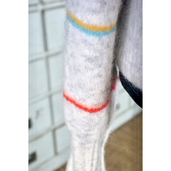 Anthropologie Angie Striped Sweater L - Picture 6 of 8